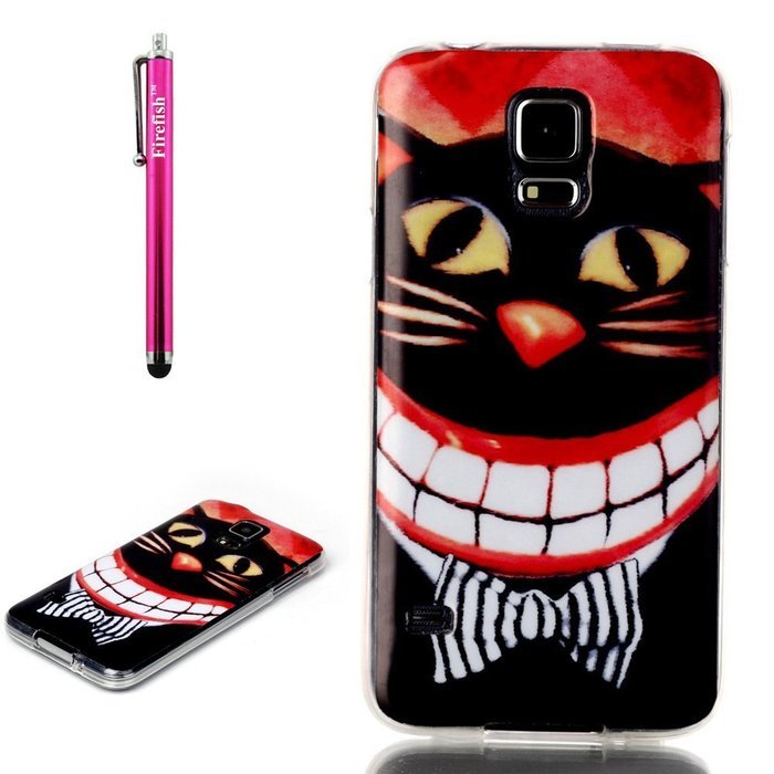 Galaxy S3 Case, Firefish [Clear Drop Protection] [Shock Absorbent] Stylish Elegant Flexible TPU Soft Back Case... N74