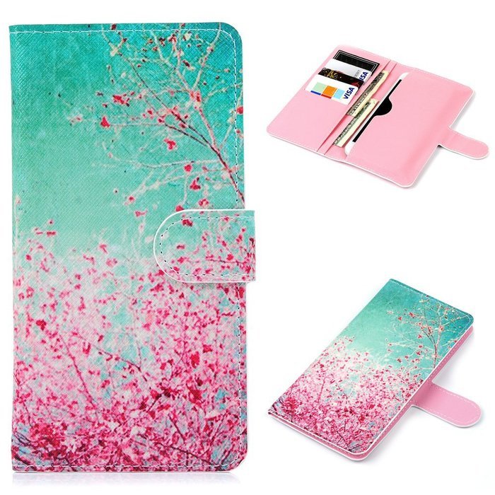 iPhone 7 Case,iPhone 6S Case,iPhone 6 Case (4.7") - Flip Folio Wallet Stand Case Insert Plug-in Design PU Leather... N29
