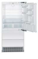 Liebherr HC2060 19.4 Cu. Ft. Gray Counter Depth Built-In Bottom Freezer Refrigerator - Energy Star
