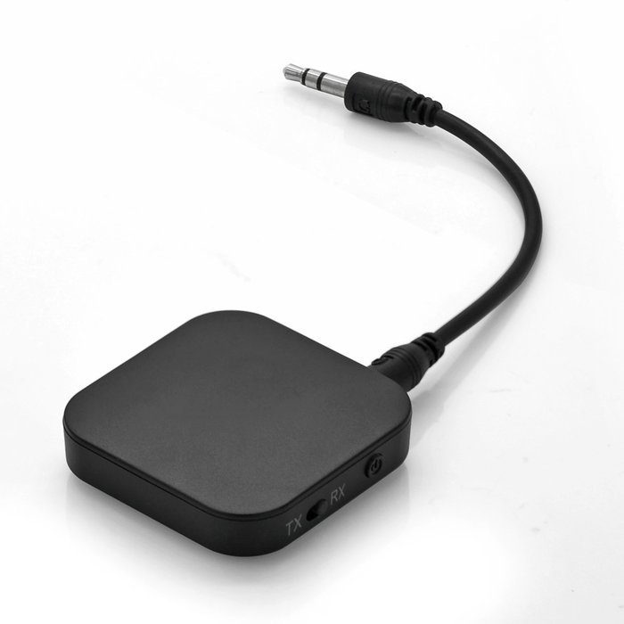 Bluetooth 4.1 Audio Transmitter and Receiver, GLL 2-in-1 Wireless 3.5mm Portable Adapter, Support APTX, SBC, A2DP... N13