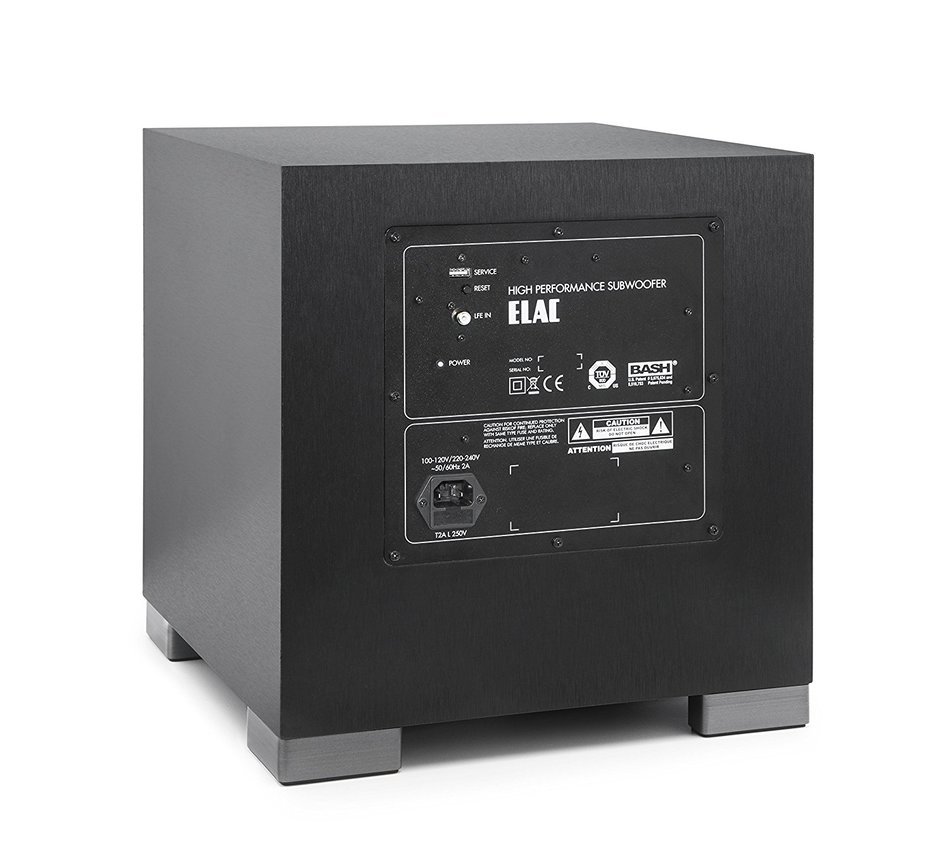 ELAC S10EQ Debut Series 400 Watt Powered Subwoofer by Andrew Jones with AutoEQ N2