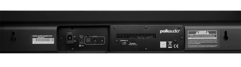 Polk Audio Surroundbar IHT 3000 Home Entertainment System (Black) N2