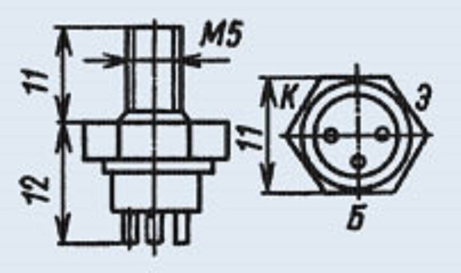 Transistors silicon KT907A analogue 2N3733, MSA7575 USSR 4 pcs