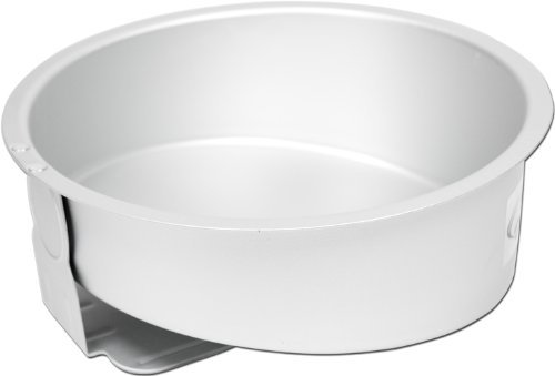 Fat Daddio's Mad Dadder Round Aluminum Cake Pan, 8 Inches N2