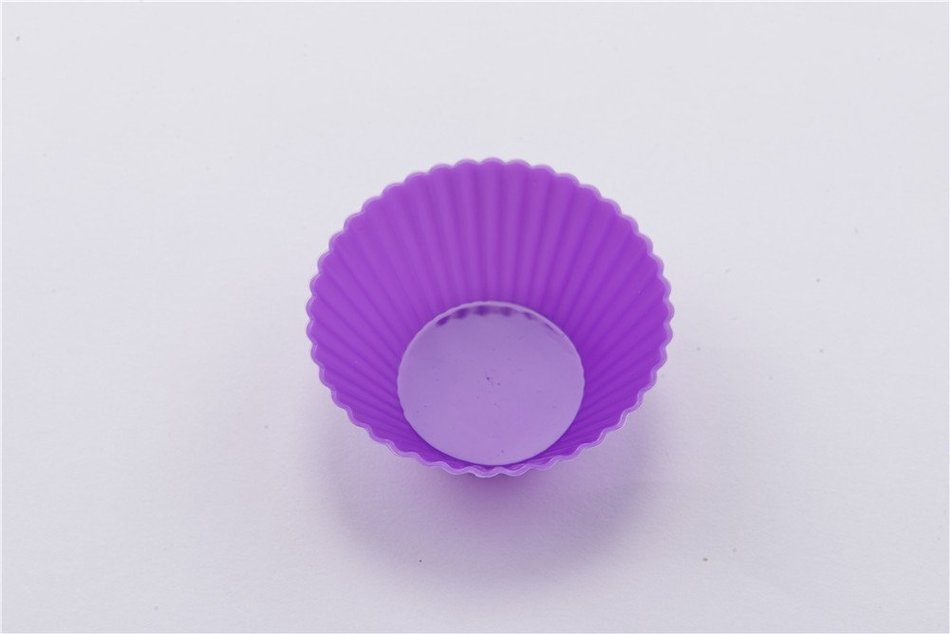 Colorful Silicone Small Muffin Cups,Set of 12 N3