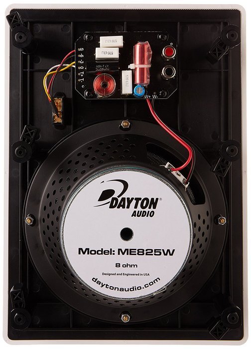 Dayton Audio ME825W 8" Micro-Edge 2-Way In-Wall Speaker Pair N2