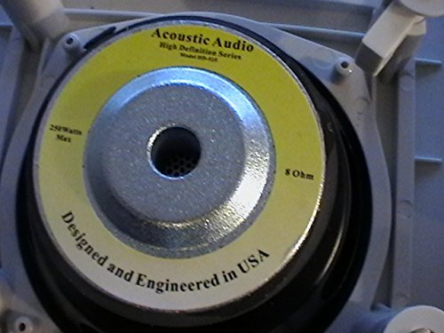 Acoustic Audio High Defention Series In-wall/in-ceiling Speaker 250 Wattsmodel# Hd-525 N4