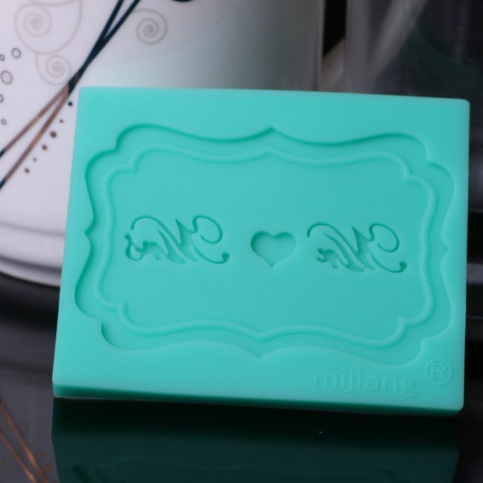 MuLuo Silicone Mold Cupcake Fondant Cake Tools " Mr Mrs " Letter Cake Mold N2