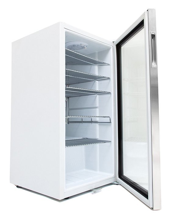 Whynter BR-091WS Beverage Refrigerator with Lock, 90 Can Capacity, Stainless Steel N14