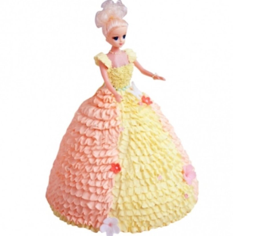 New 3D Princess Dress Mold Cake Fondant Mould For DIY Beauty Baking Pan Kitchen Tools N7