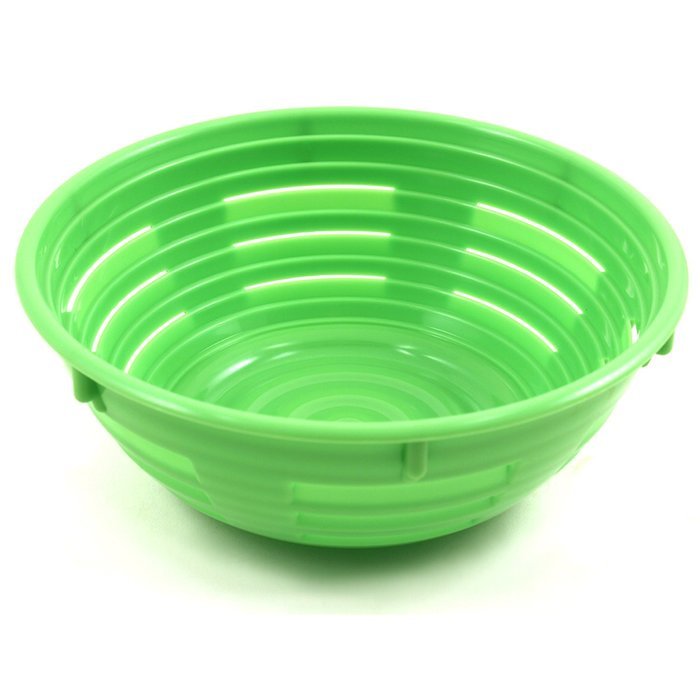 Scandicraft Green Round Plastic Bread Proofing Bowl, 2 Cup