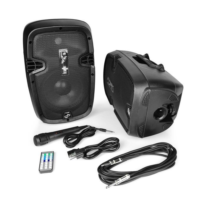Pyle Active Pa 2-Channel Surround Sound Speaker System, Black (PPHP1249KT) N9