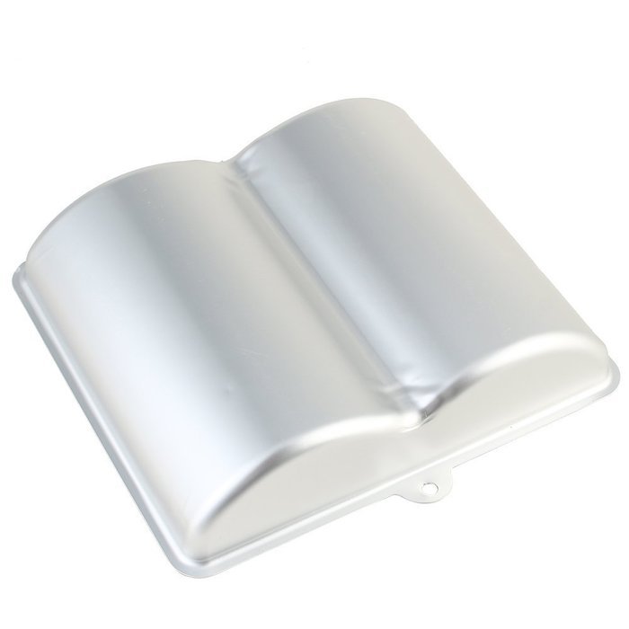 Modekini Book Shape Cake Tin Fondant Baking Mold Aluminum Alloy N4