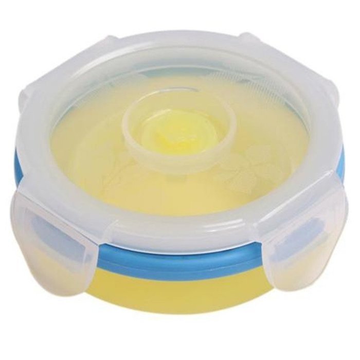 GU Angqi Lunch Box Food Storage Folding Containers Microwave Oven Box N7