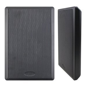 SPECO SPESP5SLTB 5.25" 70V Slim Style Wall-Mount Speaker - Black