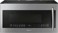 SAMSUNG ME21K7010DS 2.1 cu. ft. Over The Range Microwave with PowerGrill and Ceramic Enamel Interior