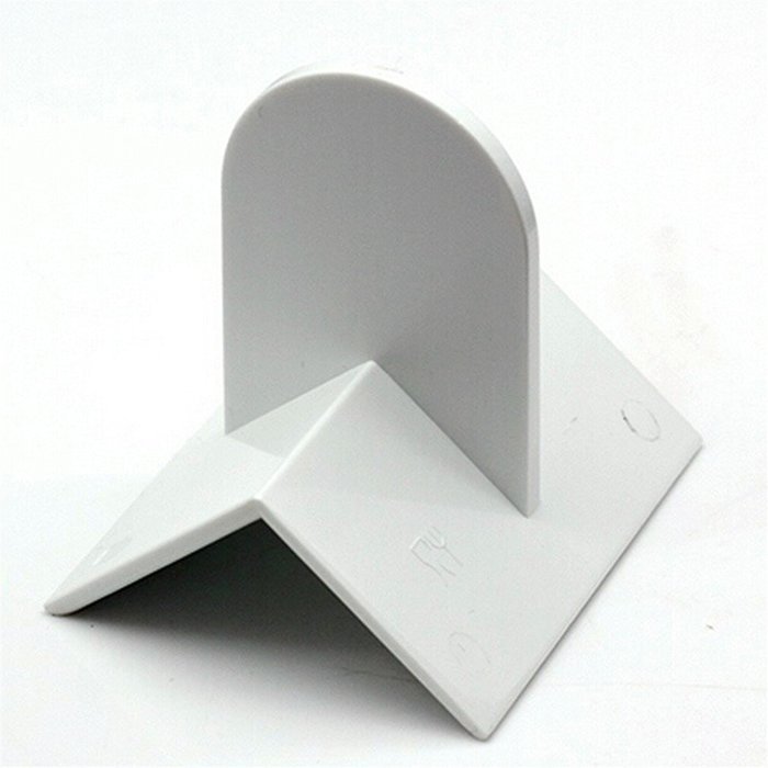 VWH 3pcs White Cake Right Angle Fillet Smooth Fondant Cake Screeding Tools N3
