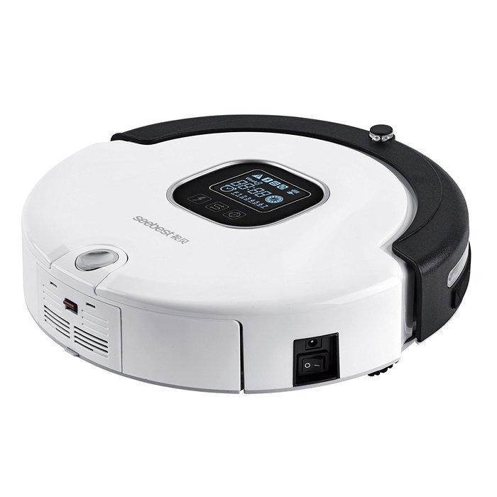Seebest C565 Robotic Vacuum Cleaner with Home Charging Station, White N2