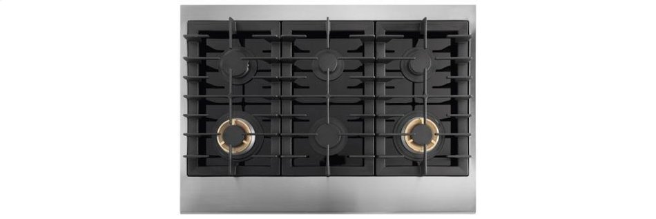 Electrolux Icon Professional E36GC76PPS 36" Slide-In Gas Cooktop with 6 Sealed Power Burners, in Stainless Steel. N2
