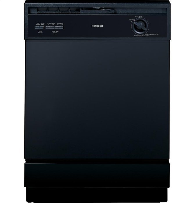 24" 62 dBA Built-In Dishwasher Finish: Black