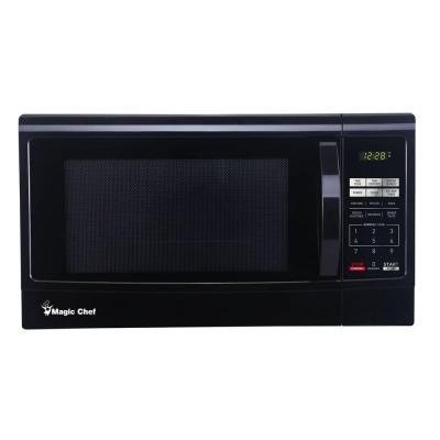 Magic Chef 1.6 cu. ft. Countertop Microwave in Black HMM1611B