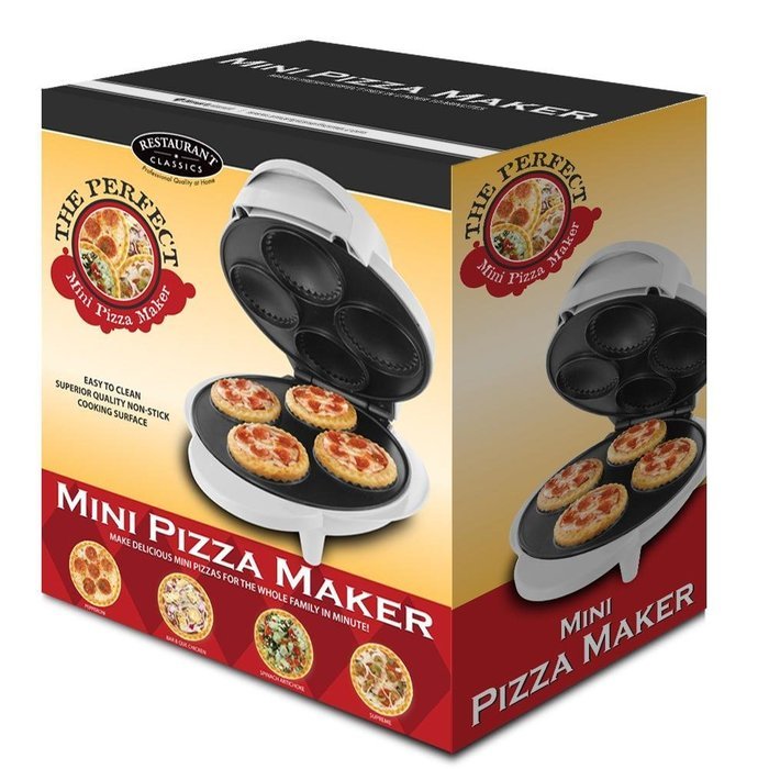 Smart Planet Mini Pizza Maker Makes Pizza In Minutes