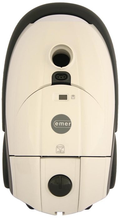 Emer TR010002 Galileo Pet Parquet 12 amp 1400 Watts Hepa Canister Vacuum White - Corded