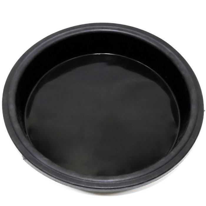 Solara Cake Pan - Silicone 9 inch Round Cake Mold - Flexible Non-Stick Bakeware with Removable Metal Frame N5