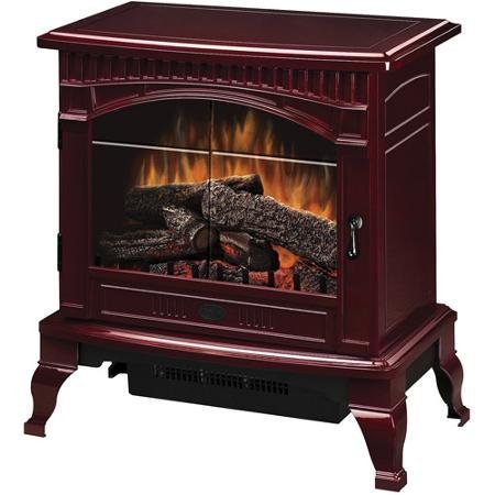Dimplex Traditional Electric Wood Stove, DS5629CR, Cranberry, 26.5inches height