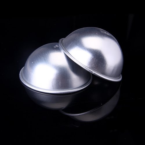 Sonline 2pcs 3-D Circle Pudding Cake Cookie Pastry Tin Mould N5