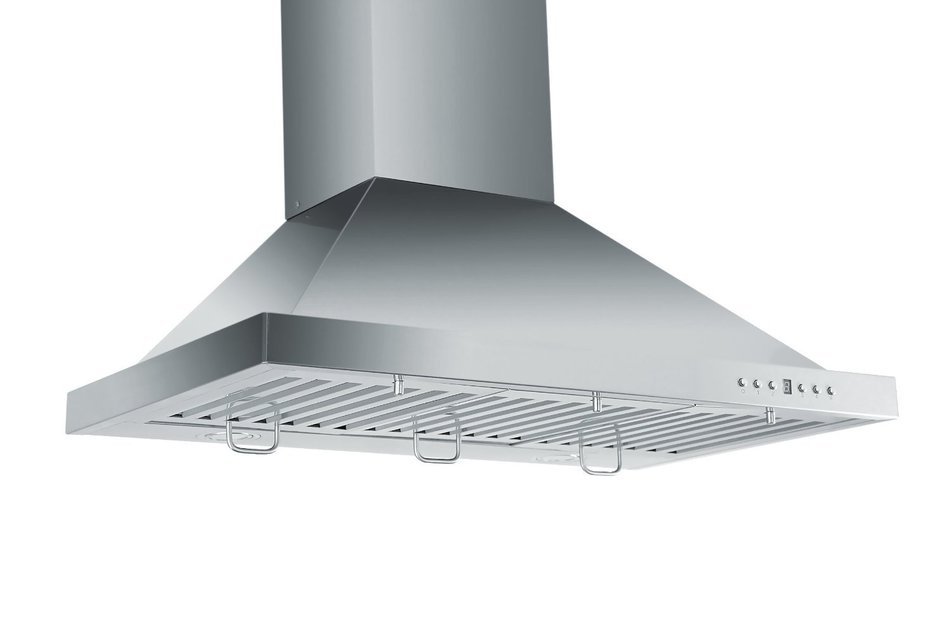Z Line KB-36-LED Stainless Steel Wall Mount Range Hood, 36-Inch N5
