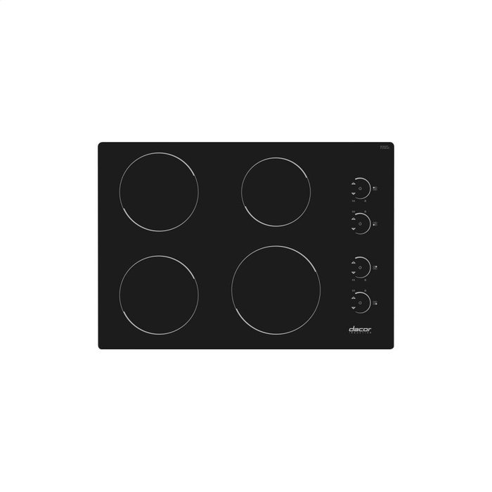 Dacor RNCT304B 30" Renaissance Induction Cooktop with 4 Element Zones, Touch Sensitive Electronic Controls, Power... N4