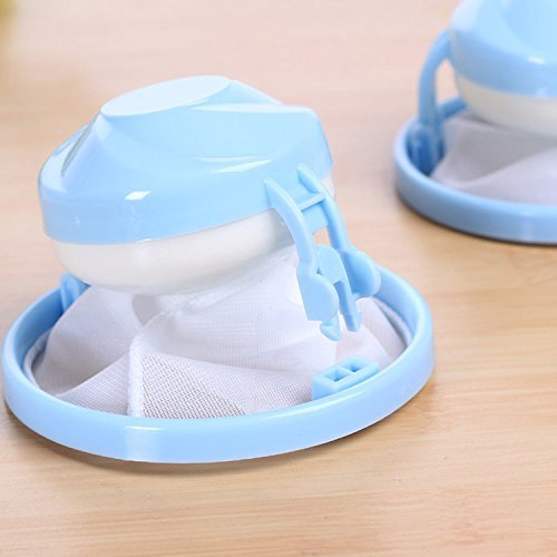 Fangfang Floating Washing Machine Lint Filter Bags Net Random Color N2