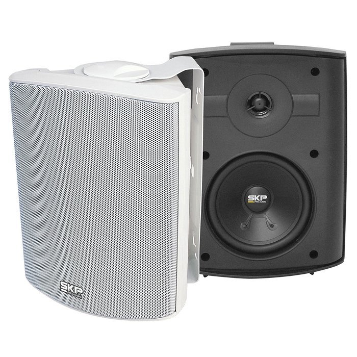 SKP PRO AUDIO SK-108 Compact Loudspeakers WHITE N2