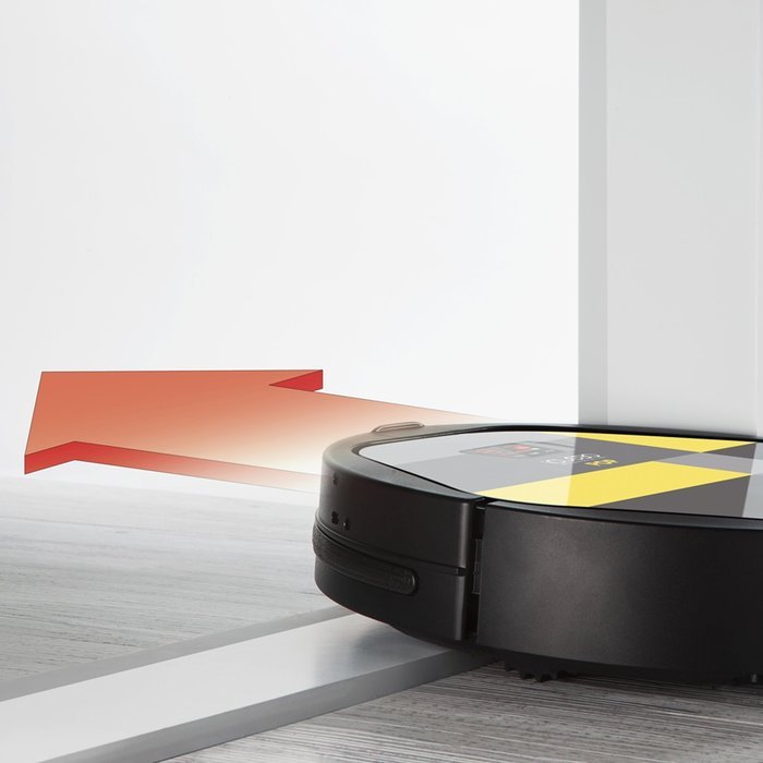 Yujin Robot eX500 Smart Home/Office Vacuum Cleaner and Floor Mopping Robot with Camera Recognition Vision Mapping... N16
