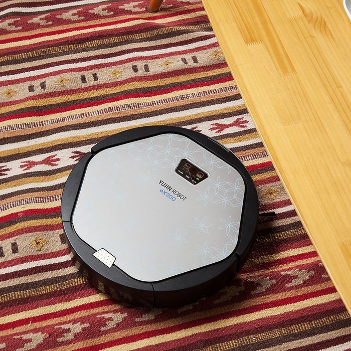 Yujin Robot eX500 Smart Home/Office Vacuum Cleaner and Floor Mopping Robot with Camera Recognition Vision Mapping... N17