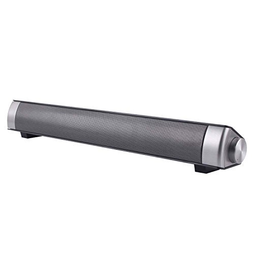 Zyoda Sound Bar Wireless Subwoofer 3.0 Bluetooth Speaker 10W Small TV Soundbar Bluetooth Receiver Stereo Super... N4
