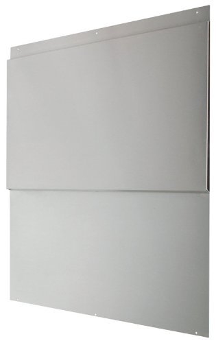 Air King BS48 48" Wide x 33.44" High Professional Series Range Hood Back Splash, Stainless Steel N2