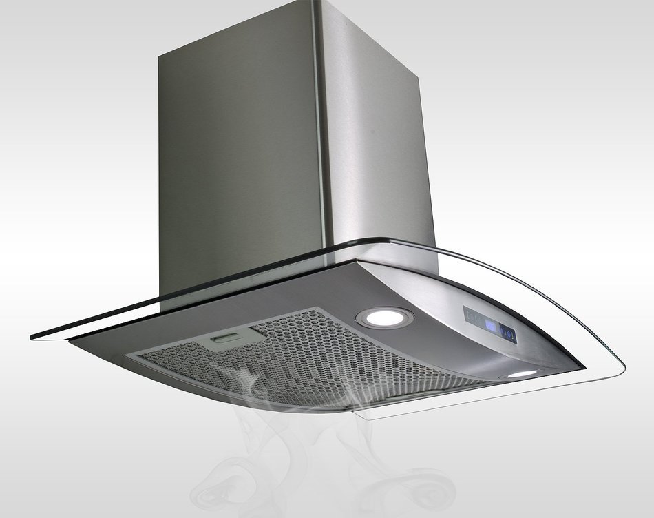 AKDY New 30" European Style Wall Mount Stainless Steel Glass Range Hood Vent Touch Control AZ-688/CS14 30" N3
