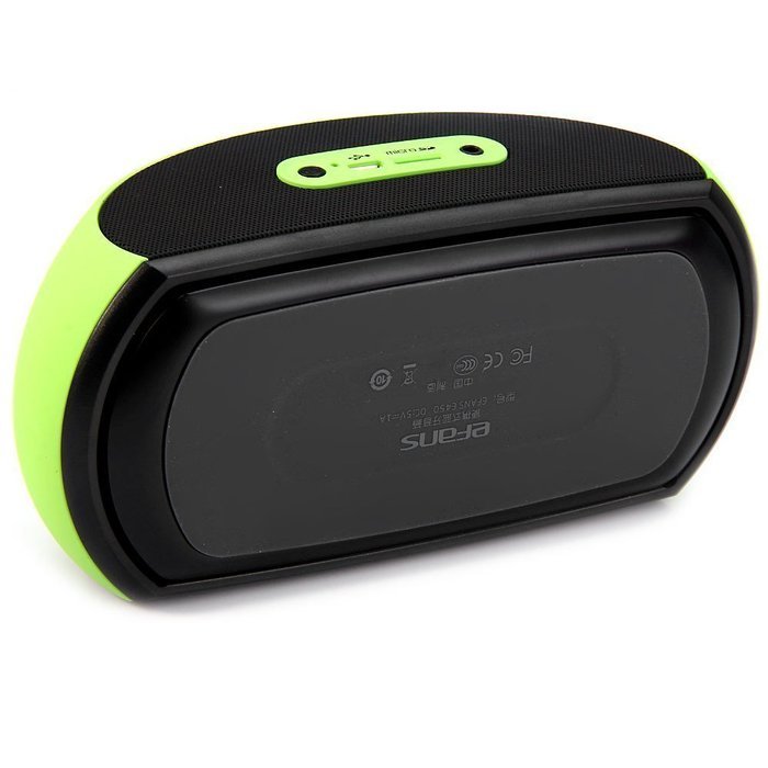 Efans Wireless SoundBox Bluetooth 3.0 + EDR Speaker Handsfree with NFC Function Green N6