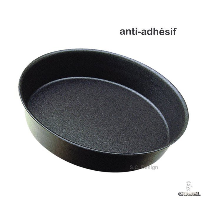 Paderno World Cuisine 11 Inch Non-Stick Plain Round Cake Pan N3