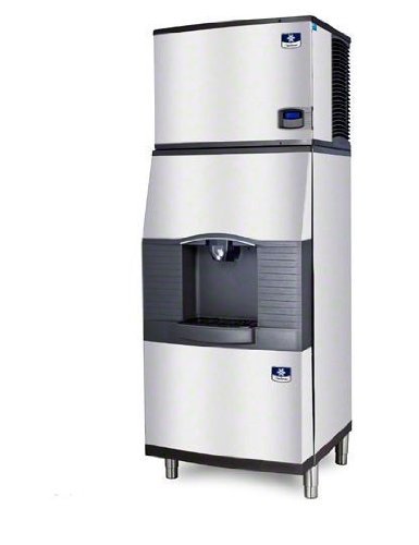 Manitowoc ID-0503W-SPA-310 550 Lb Water-Cooled Full Cube Ice Machine w/ SPA-310 Hotel Dispenser