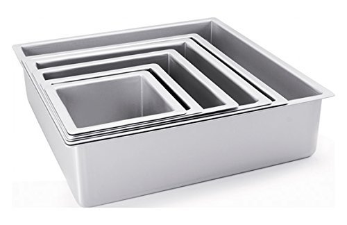 IBILI 815212 SQUARE EXTRA DEEP CAKE PAN 12,50X10 CM