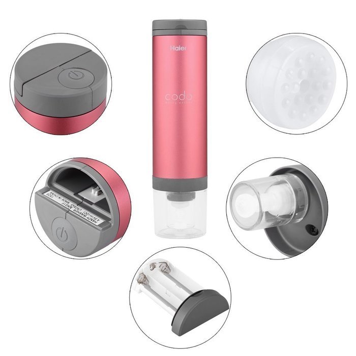 Haier Codo Handy Washer-Battery-Operated Portable Mini Washing Machine ,Stain Removal Handheld Laundry Stick for... N14
