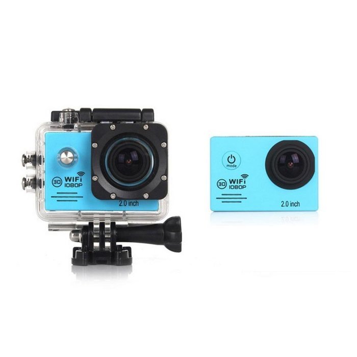 Womail SJ7000 WIFI 1080P Full HD DV Sports Recorder Car Waterproof Action Camera Camcorder Sky Blue N2