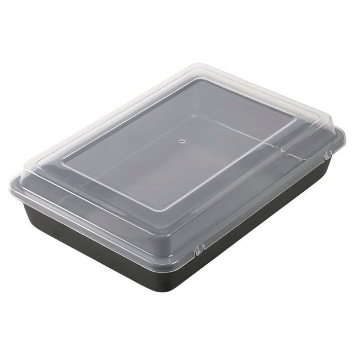 Wilton Ultra Bake Pro 9"x13" Oblong Cake Pan w/ Cover N3
