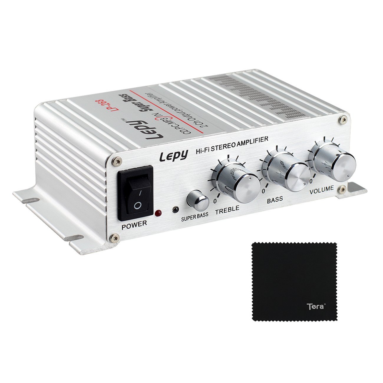 Lepy LP-268 Digital 2x20W 2CH Output Super Bass Mini Audio Amplifier ...