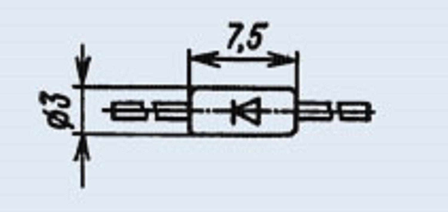 Germanium diodes D2E USSR 25 pcs free image download