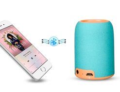 IRISTIME Generic Minikin portable Bluetooth speaker Blue(M)1 N10