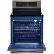 LG LRE3083BD30" Black Stainless Steel Electric Smoothtop Range - Convection N2